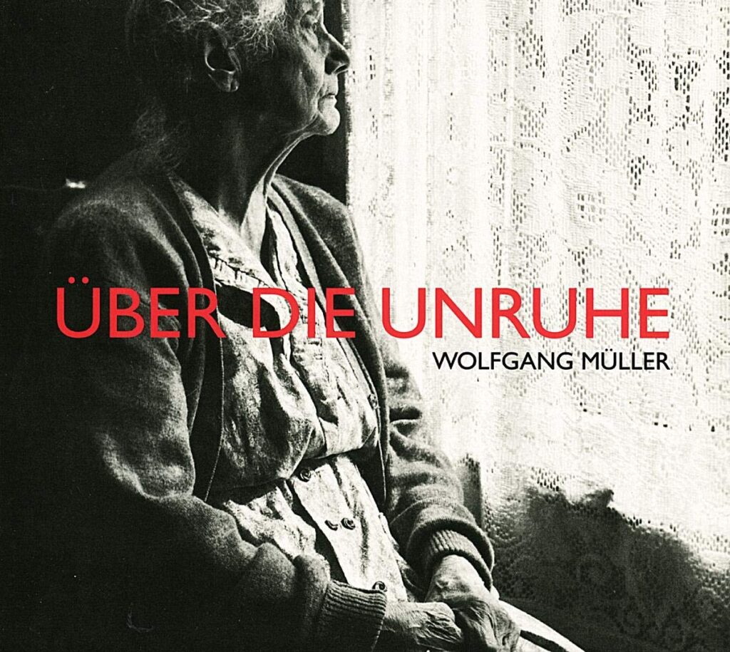 Cover Wolfgang Müller Über die Unruhe