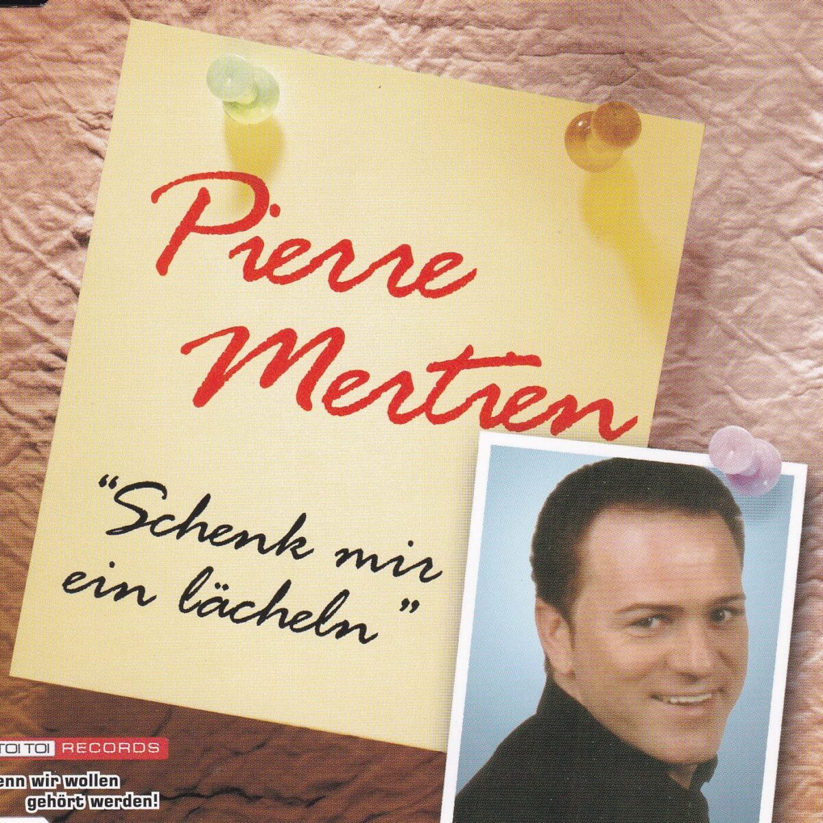 Cover Pierre Mertien Schenk mir ein Lächeln