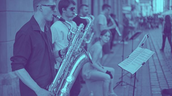 Rhythmus lernen mit dem Kurs "Rhythmusfest in 30 Tagen". 
Woche 4: Putting it together, Inspiration für's weitere Üben und Spielen.